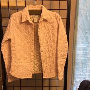 Horny Toad Pink Floral Lined Jacket